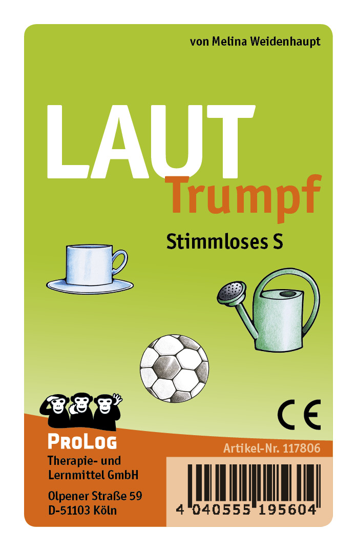 LautTrumpf! Stimmloses S, Spielkarten, ab 5 Jahre