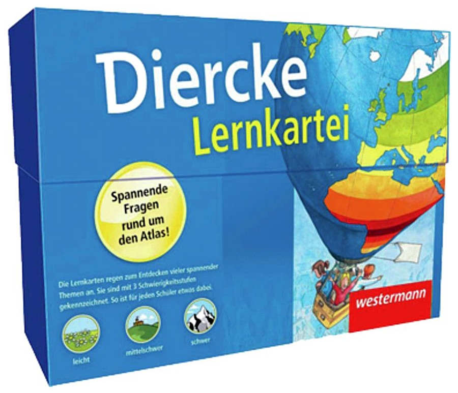 Diercke Lernkartei, 72 Karten, 5.-6. Klasse