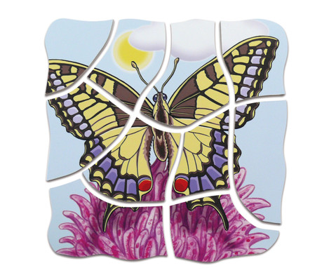 Lagenpuzzle Schmetterling, ab 4 Jahre