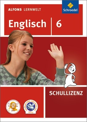 Alfons Lernwelt Englisch 6 Schullizenz, DVD-ROM