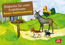 Kamishibai Bildkartenset - Die Bremer Stadtmusikanten