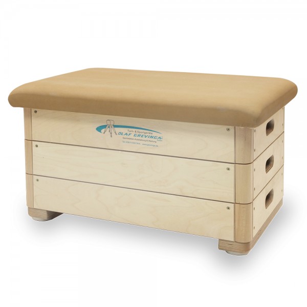 Grevinga kleiner Sprungkasten aus Birke-Multiplex dreiteilig 70 x 50 cm