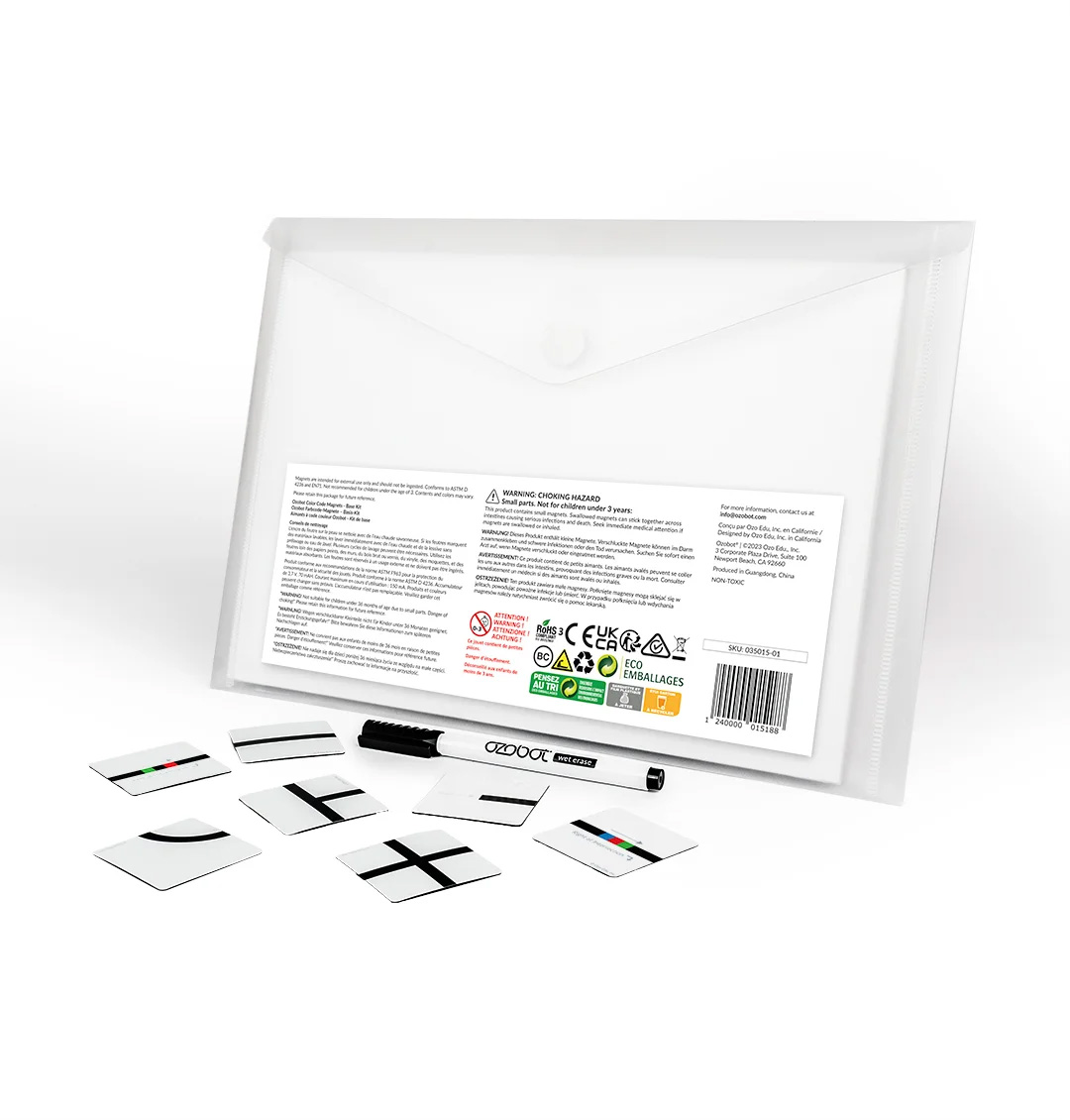Ozobot Farbcode Magnete Basis Set