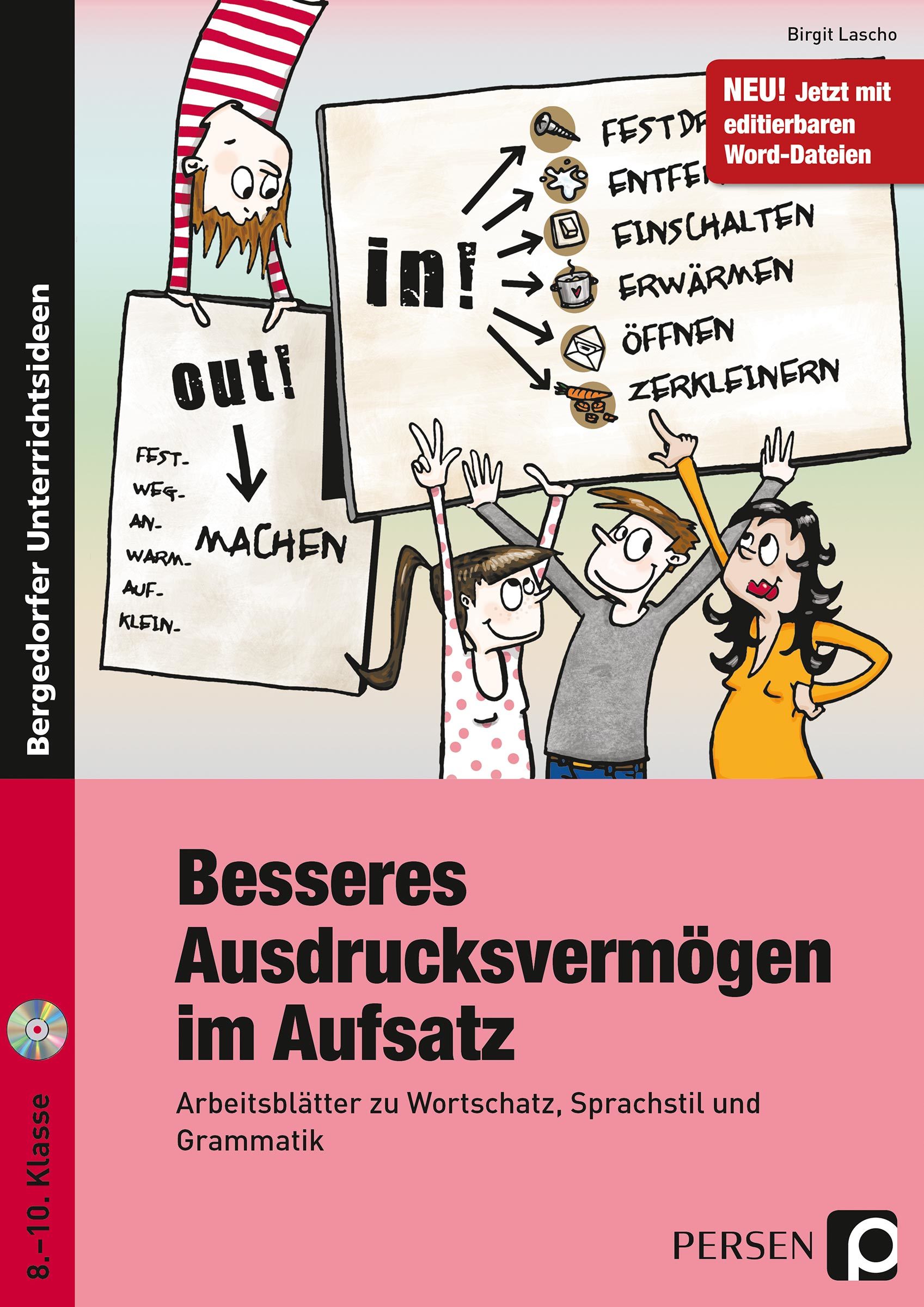 Besseres Ausdrucksvermögen im Aufsatz 8.-10. Klasse