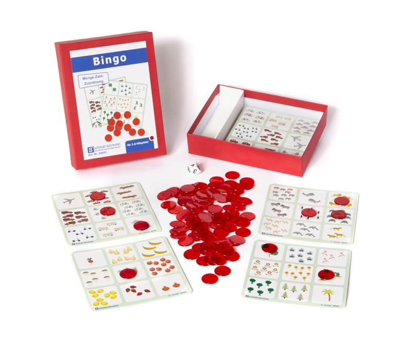 Bingo: Menge-Zahl Zuordnung