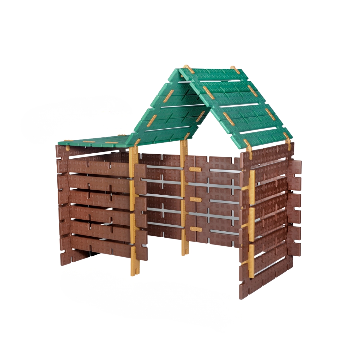 Outdoor-Spielhaus zum Selberbauen, Konstruktionsspielzeug, 60-teilig