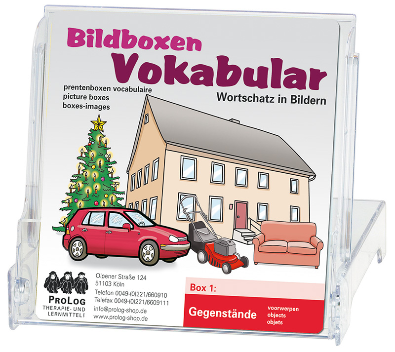 Bildboxen Vokabular 4er Set, ab 4 Jahre