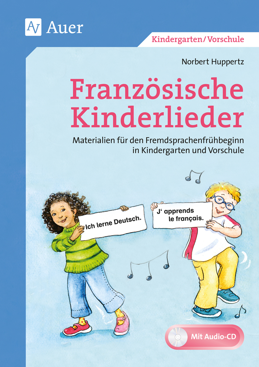 Französische Kinderlieder, Buch, 1. Klasse/Vorschule