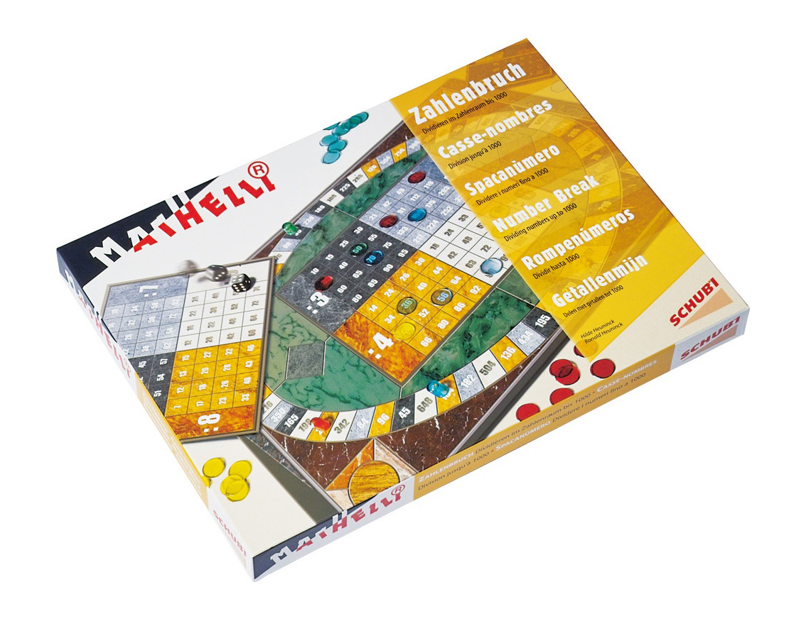 Mathelli: Zahlenbruch, Mathematikspiel, 3.-4. Klasse