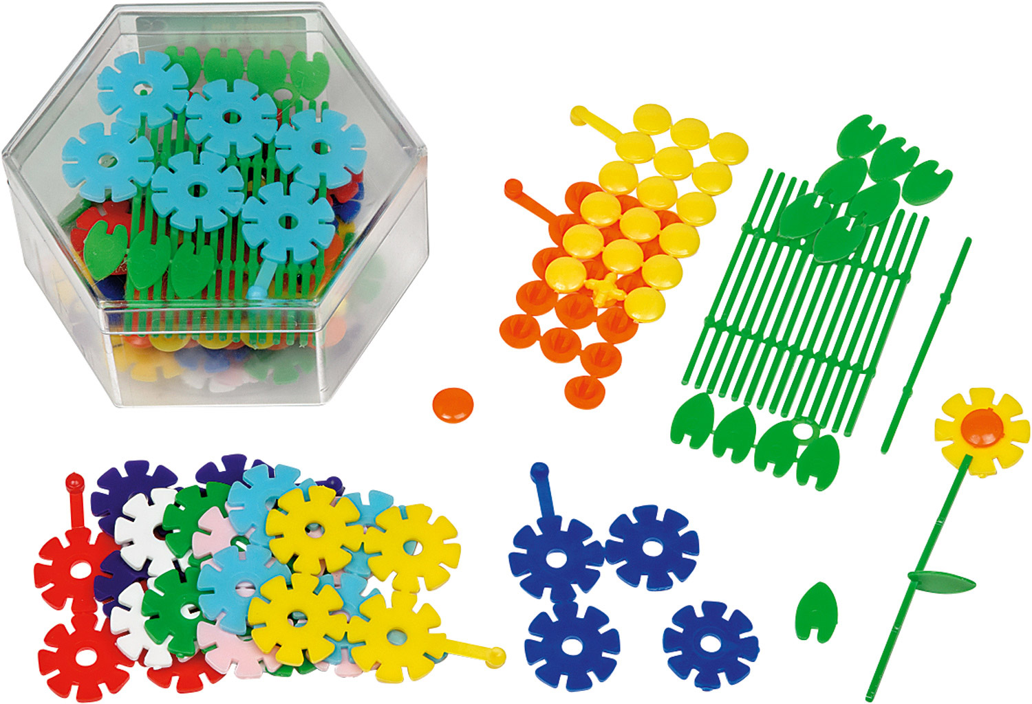 Florina-Geschenkdose, Blumensteckspiel, ab 3 Jahre