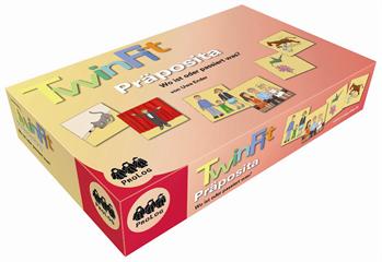 TwinFit Präposita - Wo ist oder passiert was?, Memospiel, ab 5 Jahre