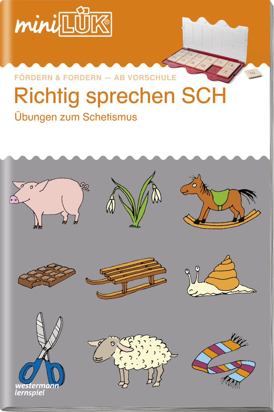 miniLÜK Richtig sprechen SCH, Heft, bis 2. Klasse