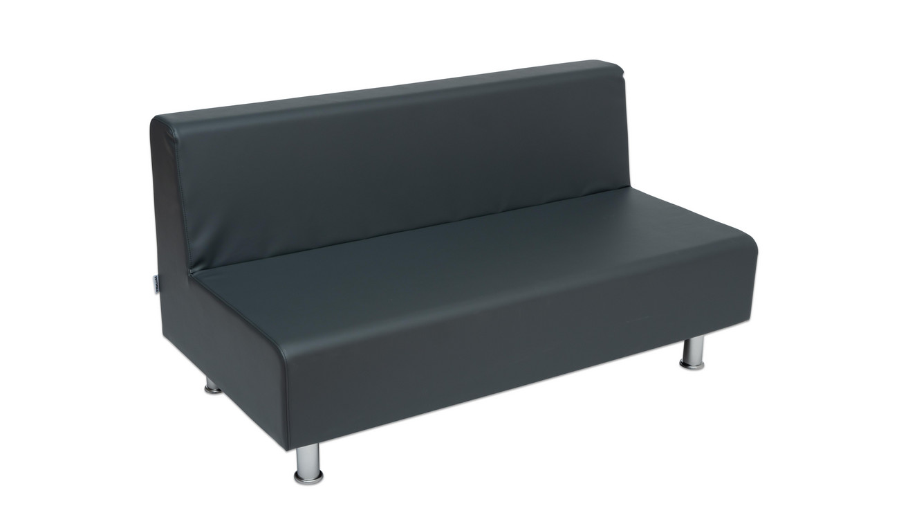 NEO Bankelement, 2-Sitzer, Sitzhöhe 38 cm, Kunstleder Eden FRee, Farbe Peacock