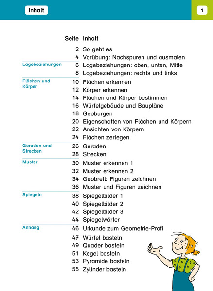 Mein Lernheft Geometrie 1./2. Schuljahr