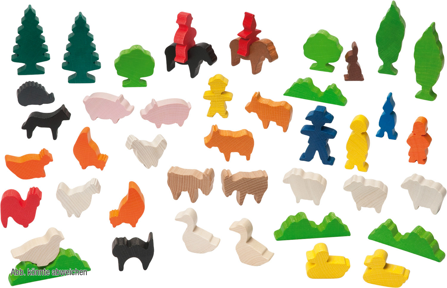 Bauernhof groß II, Aufstellfiguren-Set, ab 18 Monate