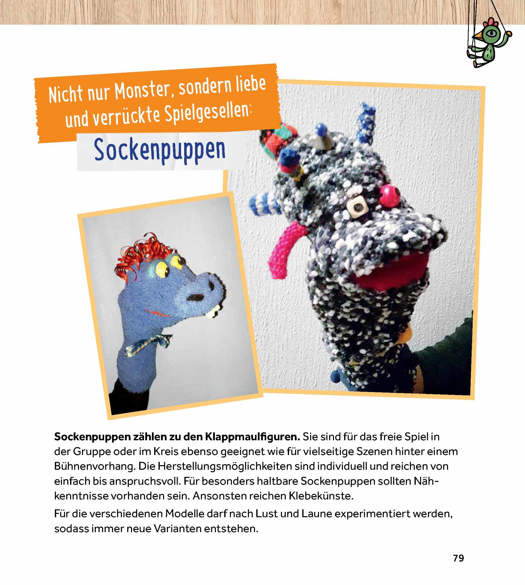 Puppentheater mit Kindern, Buch, 5-14 Jahre