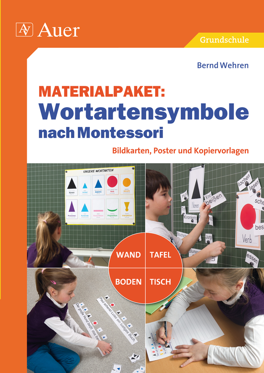 Materialpaket Wortartensymbole nach Montessori