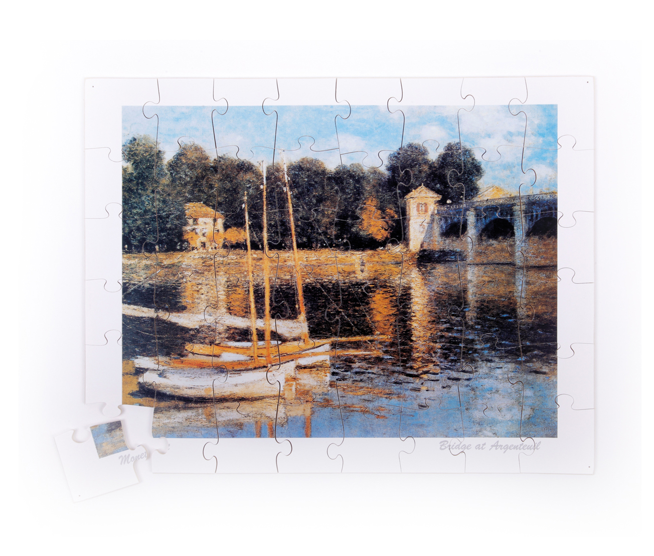 Brücke von Monet, Holzpuzzle