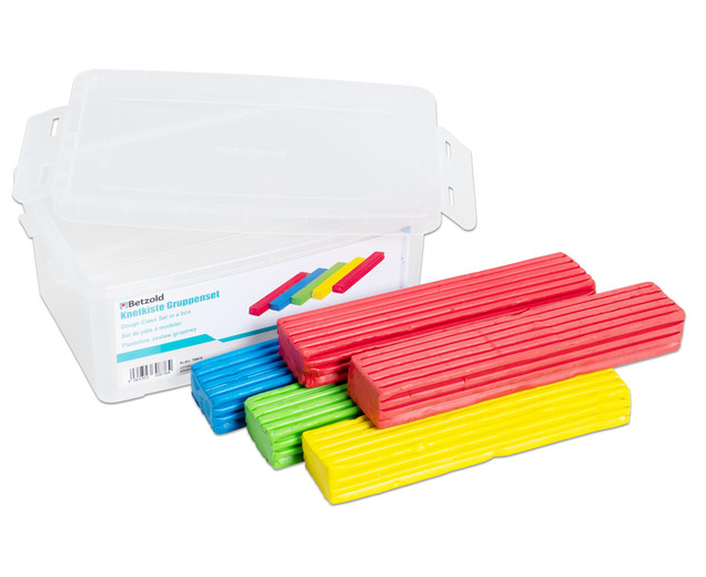 Knetkiste - 2,5 kg Gruppenset in Aufbewahrungsbox
