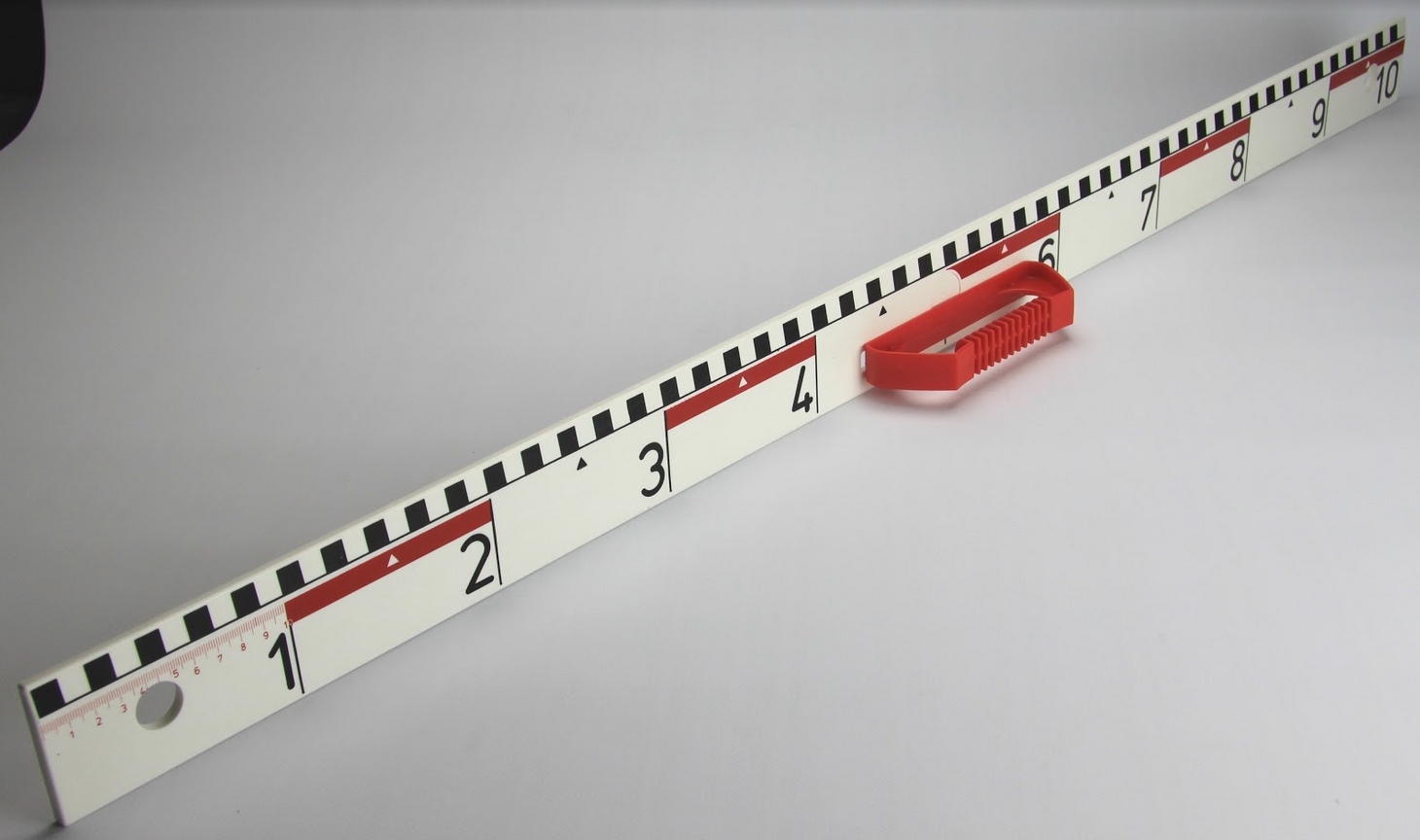 Tafellineal Dezimeter-Lineal 100 cm Magneto mit Vollmagnetstreifen aus RE-Plastic° PROFI-linie (160300.M00)