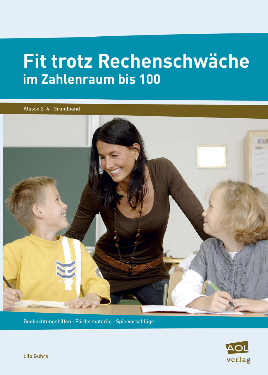 Fit trotz Rechenschwäche im Zahlenraum bis 100, Grundband, 2.-4. Klasse