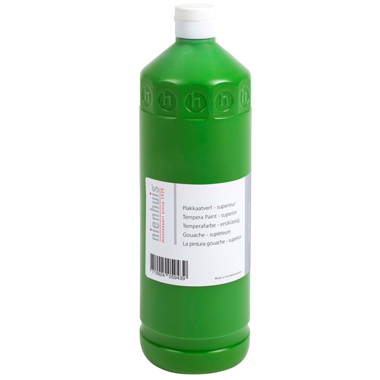 Temperafarbe - premium: grün, 500 ml