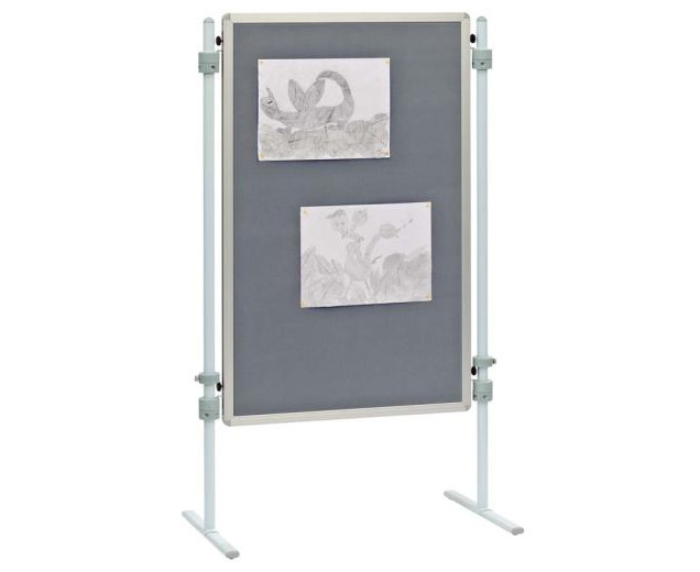 Compra Kinder-Stellwand, grau, 120 x 75 cm