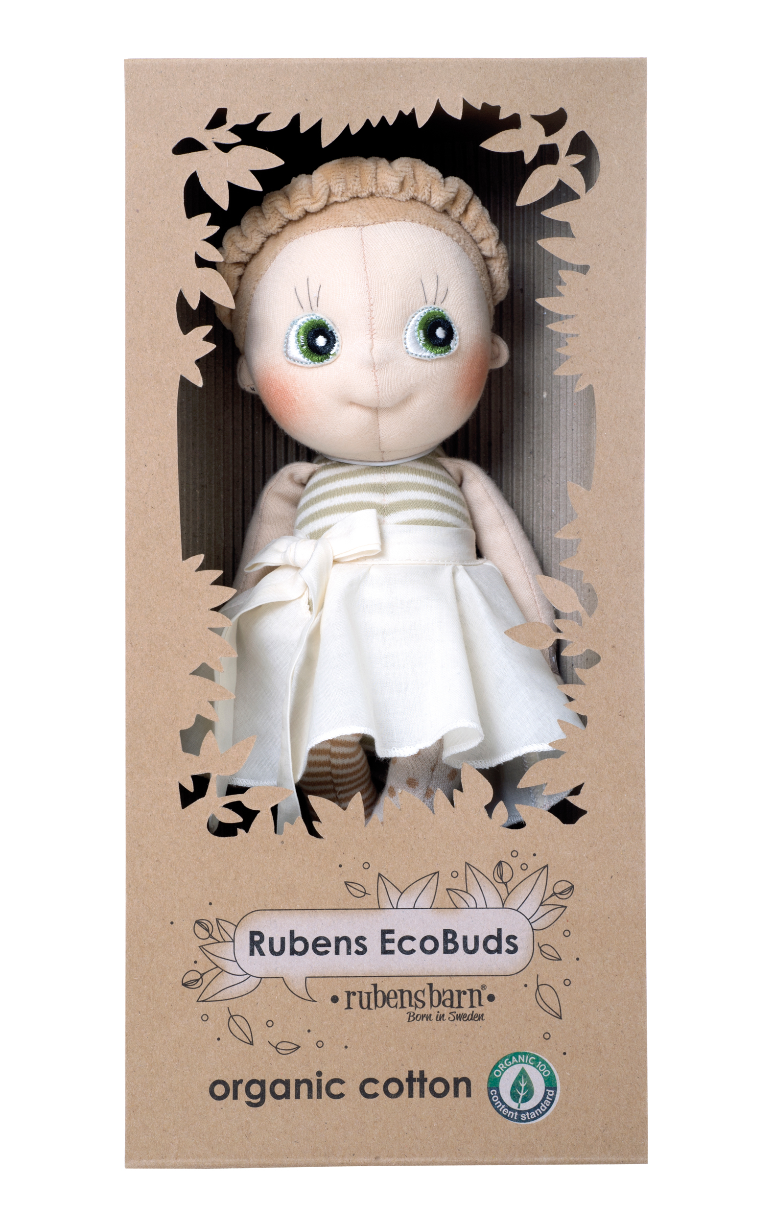Rubens Eco Buds Hazel, Puppe, ab 0 Jahre