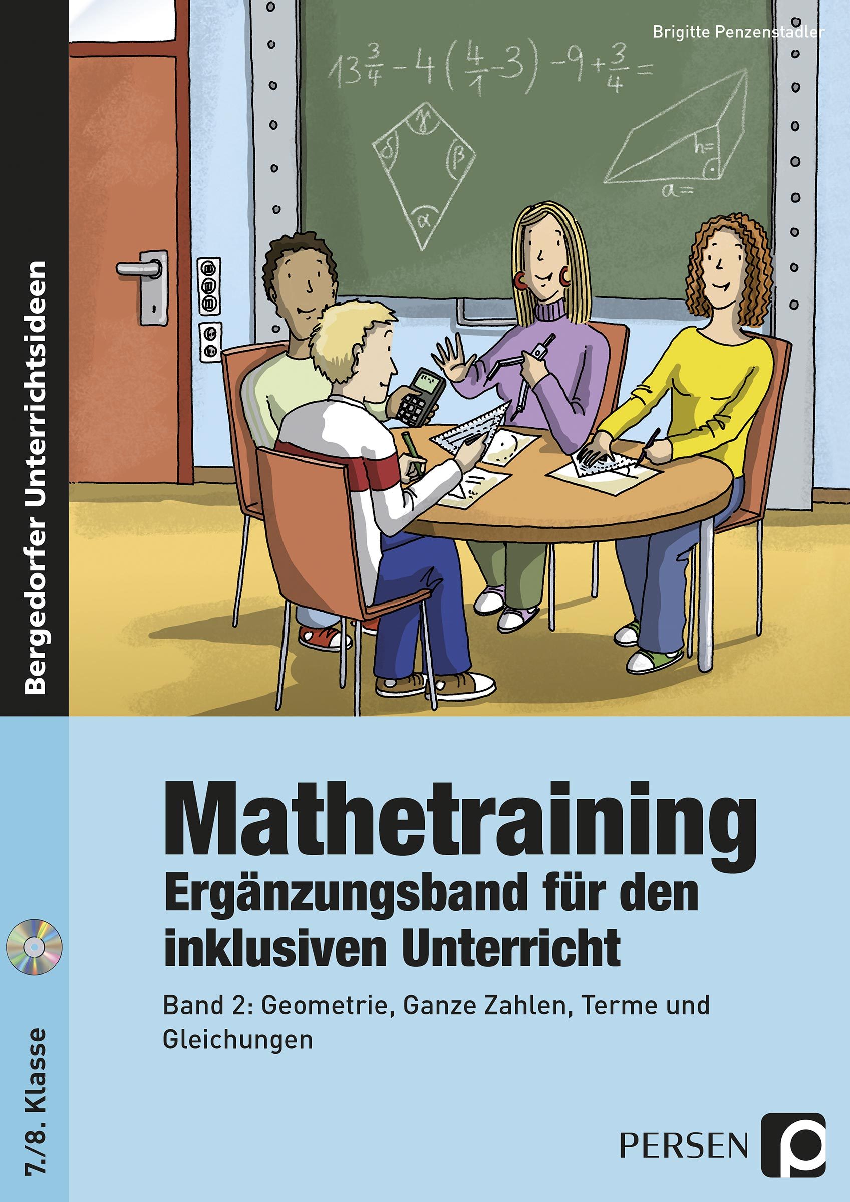 Mathetraining Band 2 - Ergänzungsband inkl. CD, 7.-8. Klasse