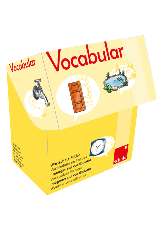 Vocabular Wortschatz-Bilder - Wohnen 1: Haus & Garten, 3-99 Jahre