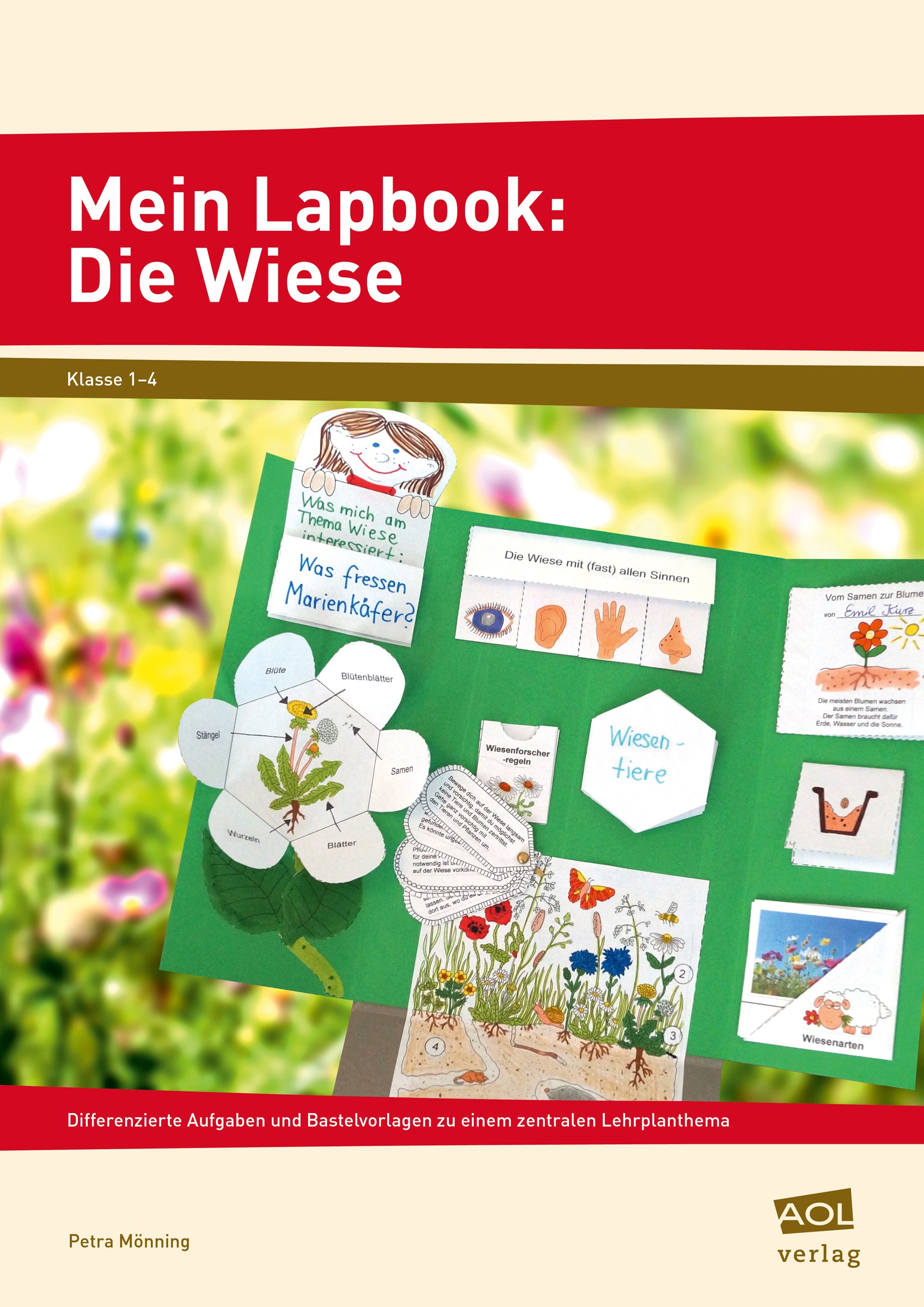 Mein Lapbook: Die Wiese, Heft, 1.-4. Klasse