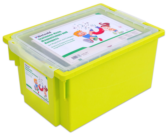 Stationenkiste Magnetismus und Kompass