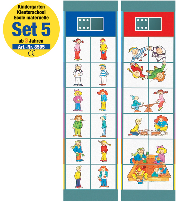 Flocards Kindergarten Set 5, Kartensatz, ab 3 Jahre