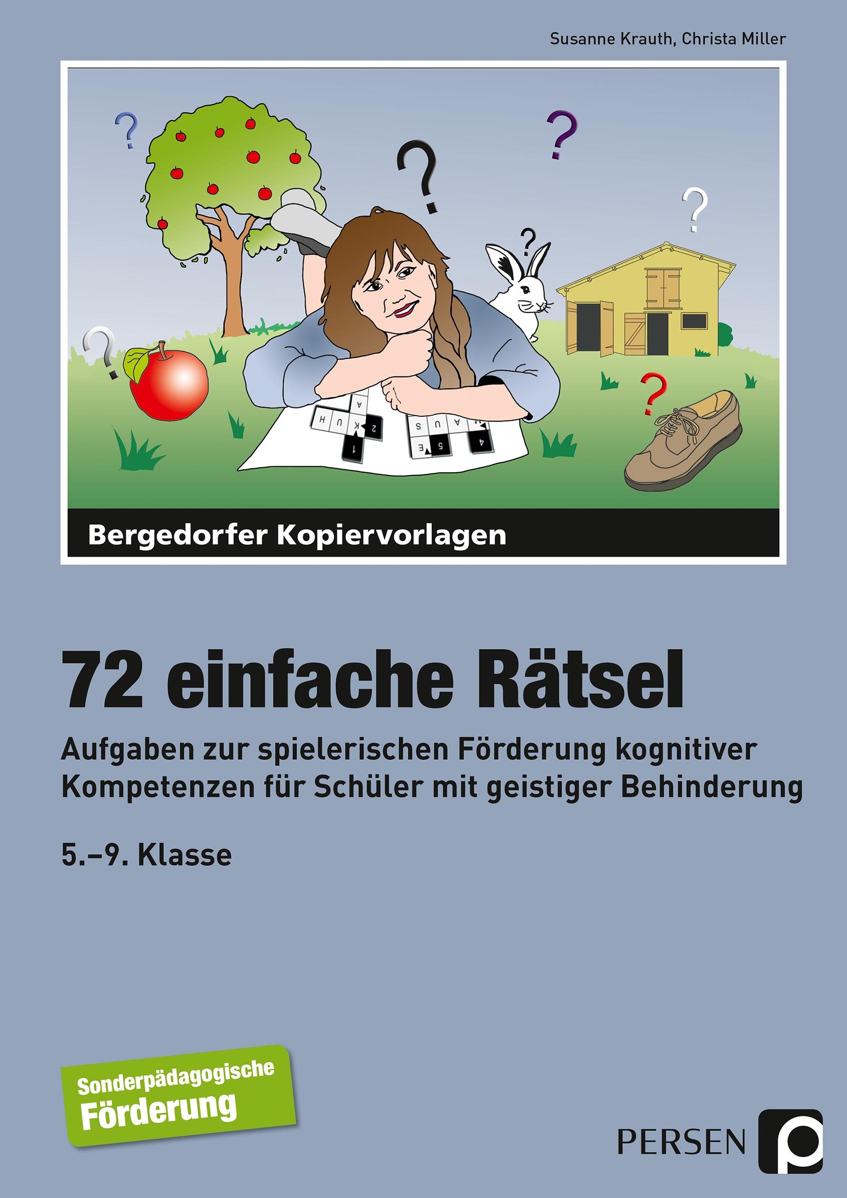 72 einfache Rätsel, Kopiervorlagen, 5.-9. Klasse