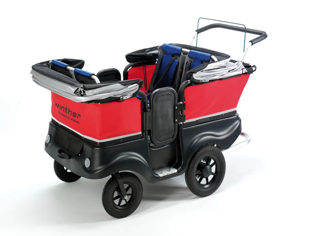 Winther® TURTLE Kinderbus de Luxe, 4 Kinder, 8900800
