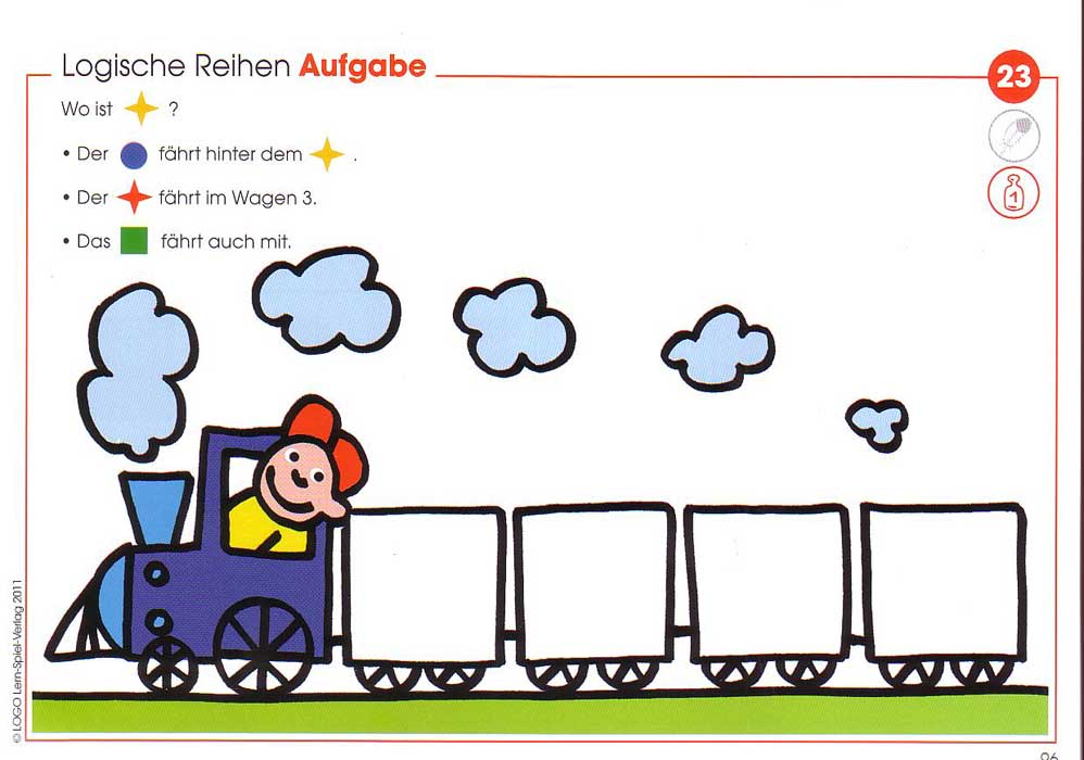 Werkstatt Arbeitsheft Nikitin Logische Reihen N8