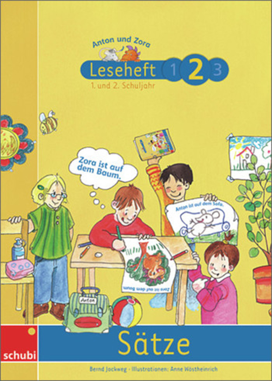 Anton und Zora - Leseheft 2: Sätze, 6-9 Jahre