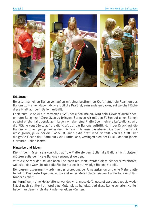 Praxisbuch Experimente im Kindergarten - Die Zitrone in der Schwimmweste, 3 bis 7 Jahre