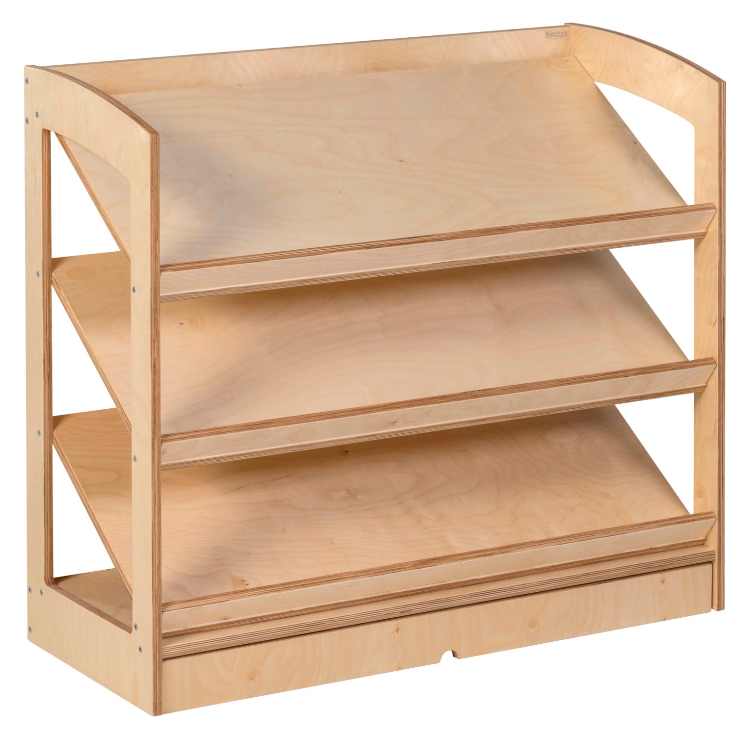 Bücherschrank ohne Rückwand