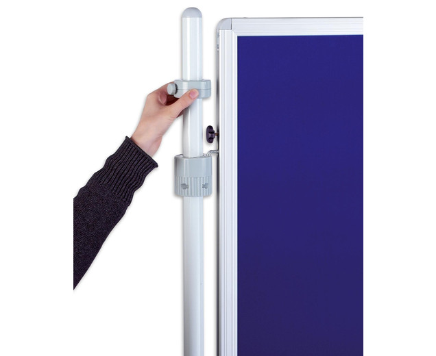 T-Fuß Stativ, grau, Ständer für Stellwand, einzeln