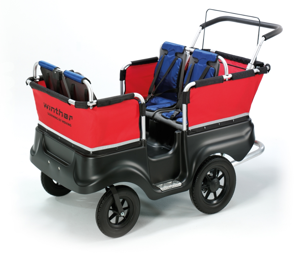 Winther® TURTLE Kinderbus Basic, 4 Kinder, 8900802