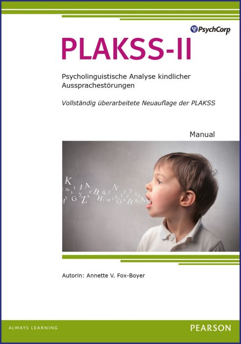 PLAKSS-II - Protokollbogen 1 - Deutschland (50 Stück)