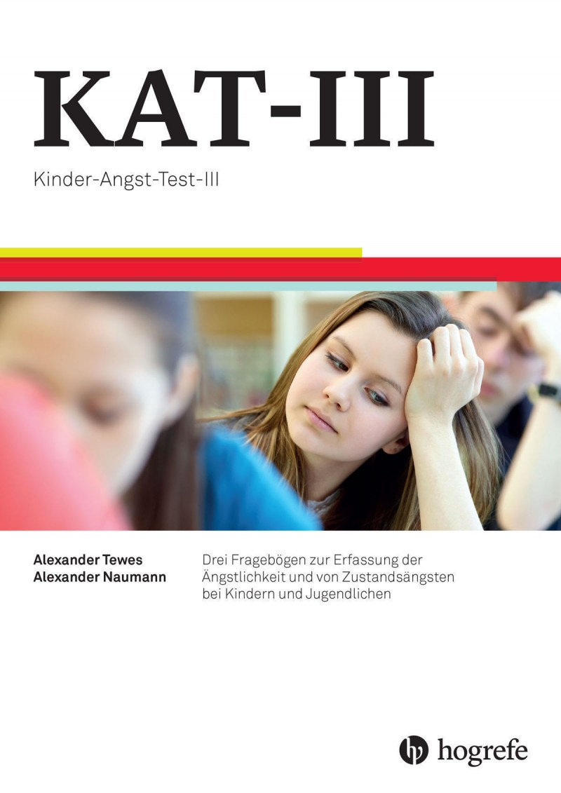 KAT-III, Kinder-Angst-Test, 6 bis 18 Jahre