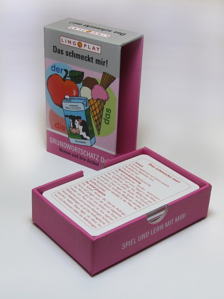 Grundwortschatz DaZ - Das schmeckt mir!, Kartenspiel, ab 5 Jahre