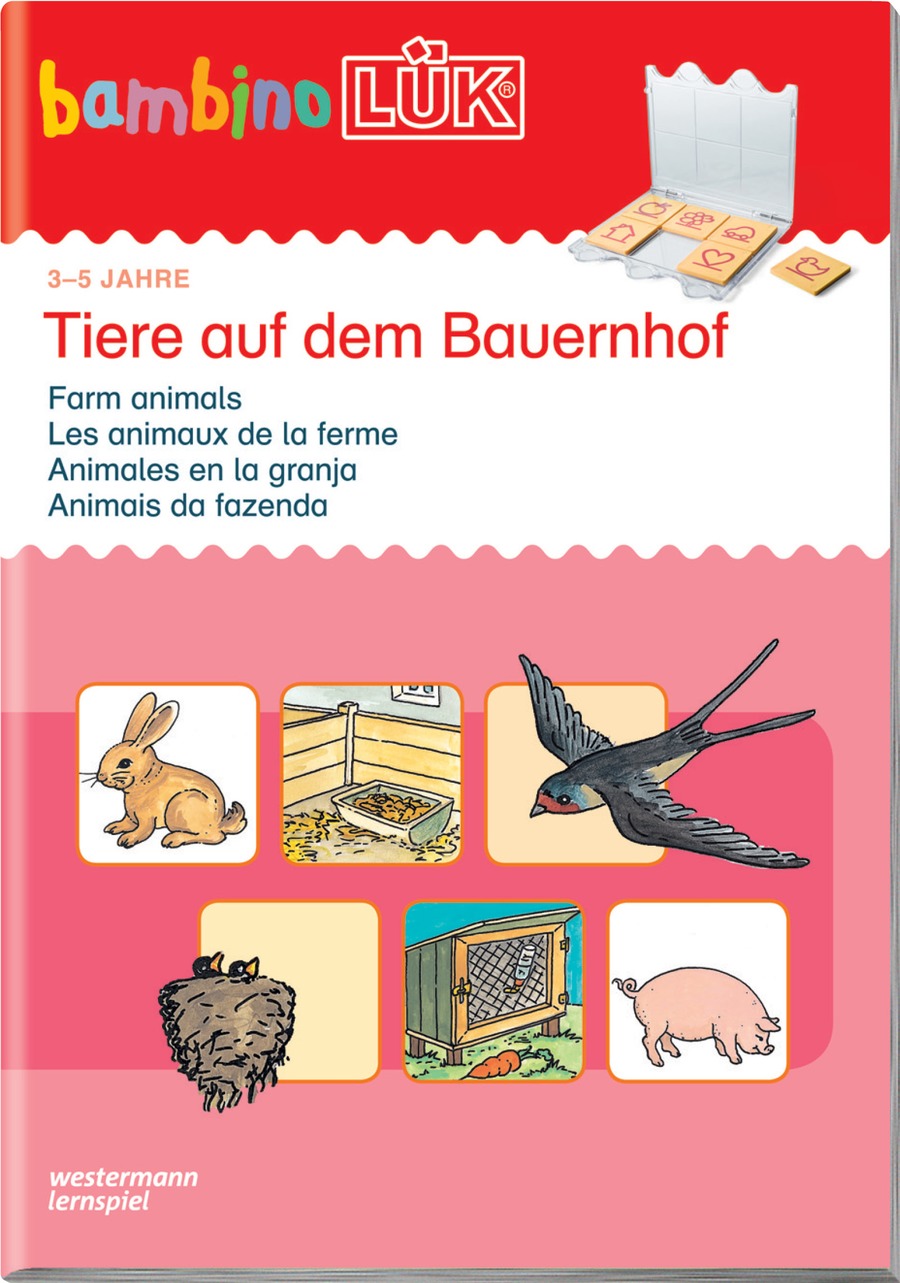 bambinoLÜK Tiere auf dem Bauernhof, 3-5 Jahre
