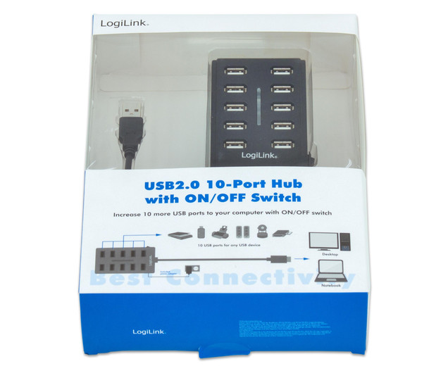 Tellimero Zubehör - Multi-Port 10fach Ladegerät