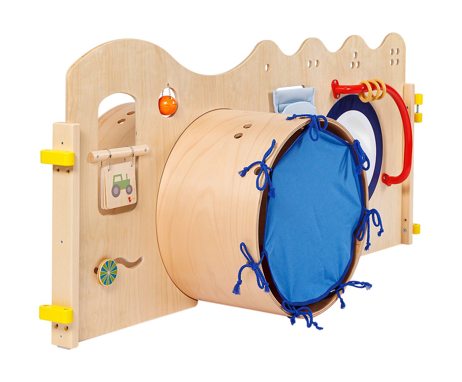 Pamini Spielwand mit Rundtunnel