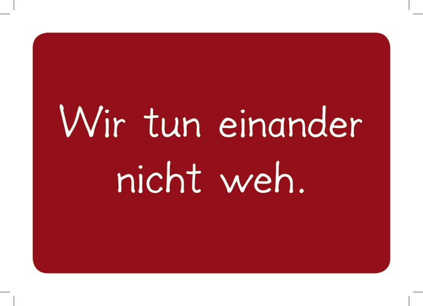 Verhaltensregeln, 16 Bildkarten, 4-9 Jahre