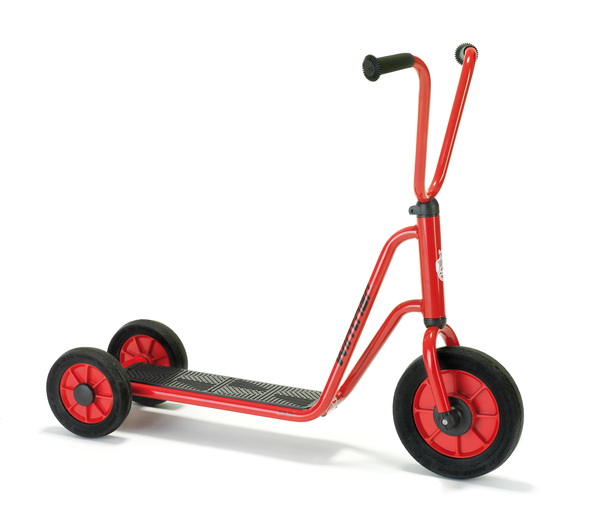 Winther® MINI VIKING Roller mit 2 Hinterrädern