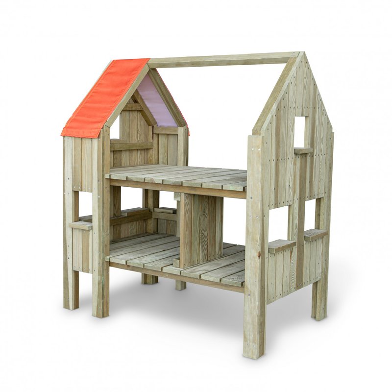Puppenhaus Outdoor, 72,5 x 110 x 120 cm